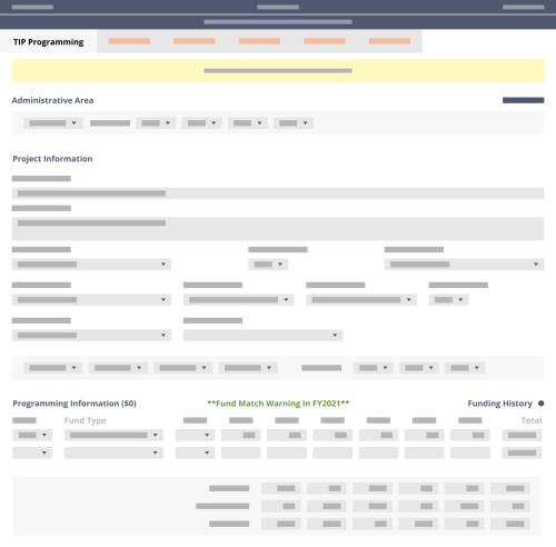 TIP software project tracking module TIP software project tracking module